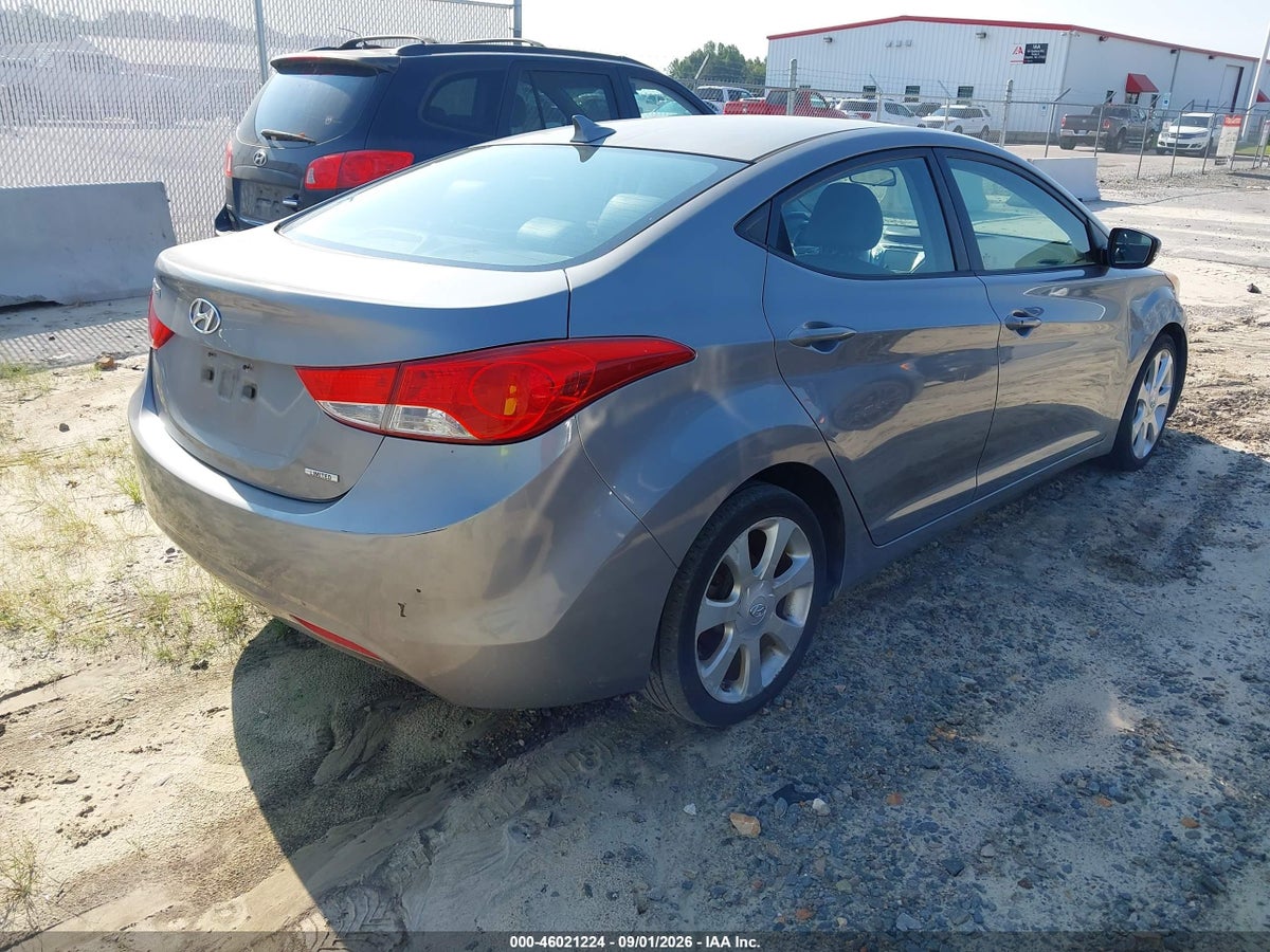2011 HYUNDAI ELANTRA LIMITED (ULSAN PLANT) — снимка 4