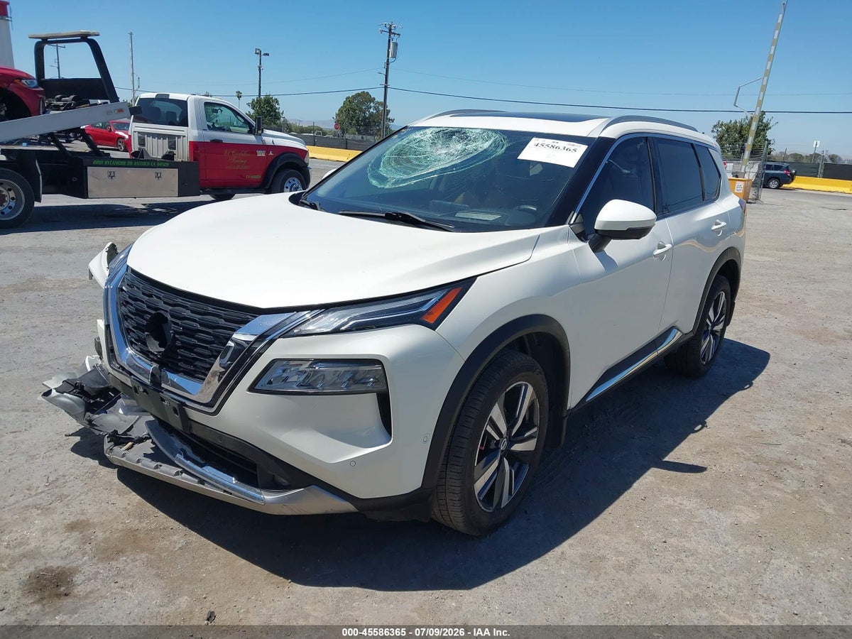 2021 NISSAN ROGUE PLATINUM FWD — снимка 2