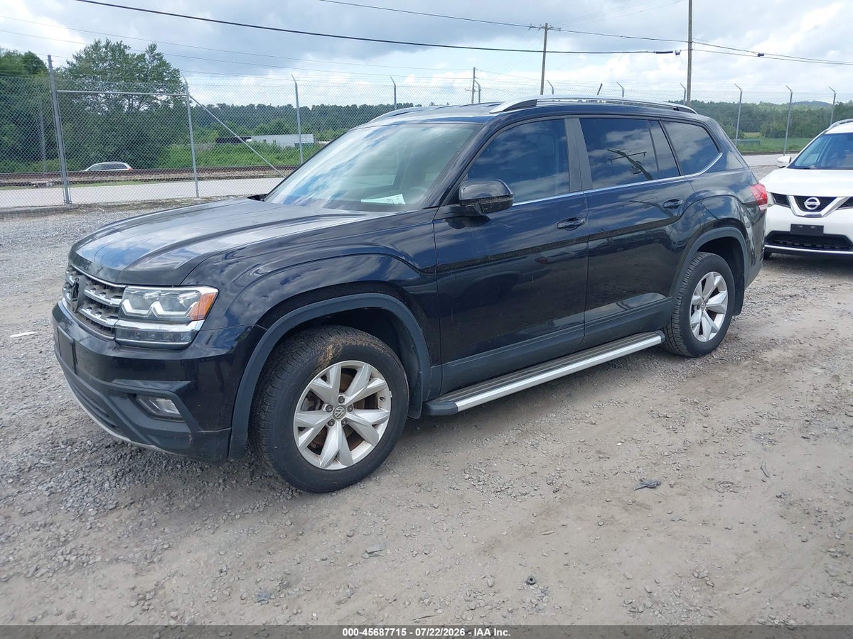 2018 VOLKSWAGEN ATLAS 3.6L V6 SE — снимка 2