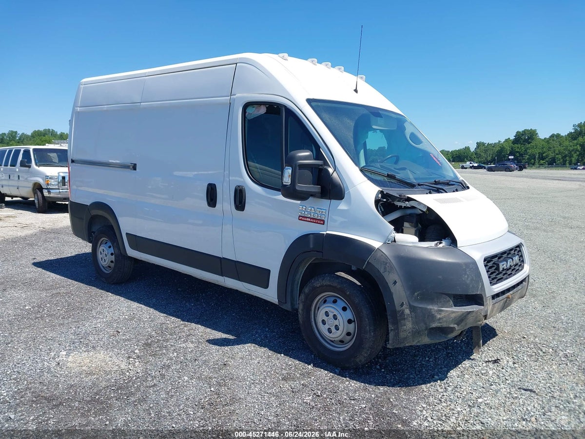 2021 RAM PROMASTER 2500 HIGH ROOF 136 WB