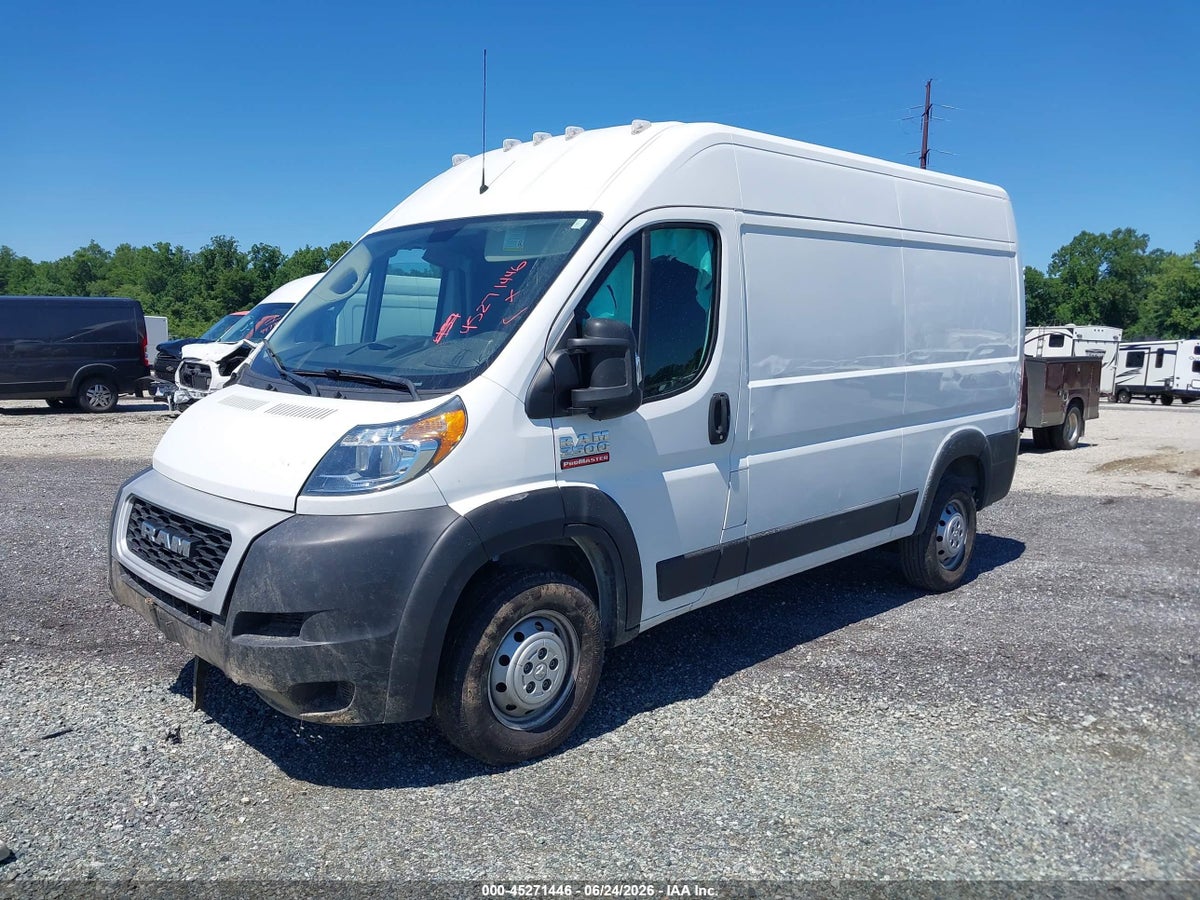 2021 RAM PROMASTER 2500 HIGH ROOF 136 WB — снимка 2