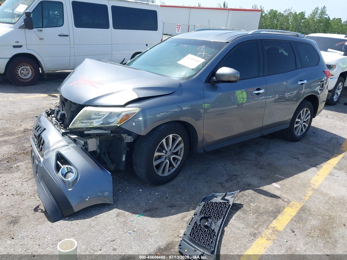 2016 NISSAN PATHFINDER PLATINUM/S/SL/SV — снимка 2