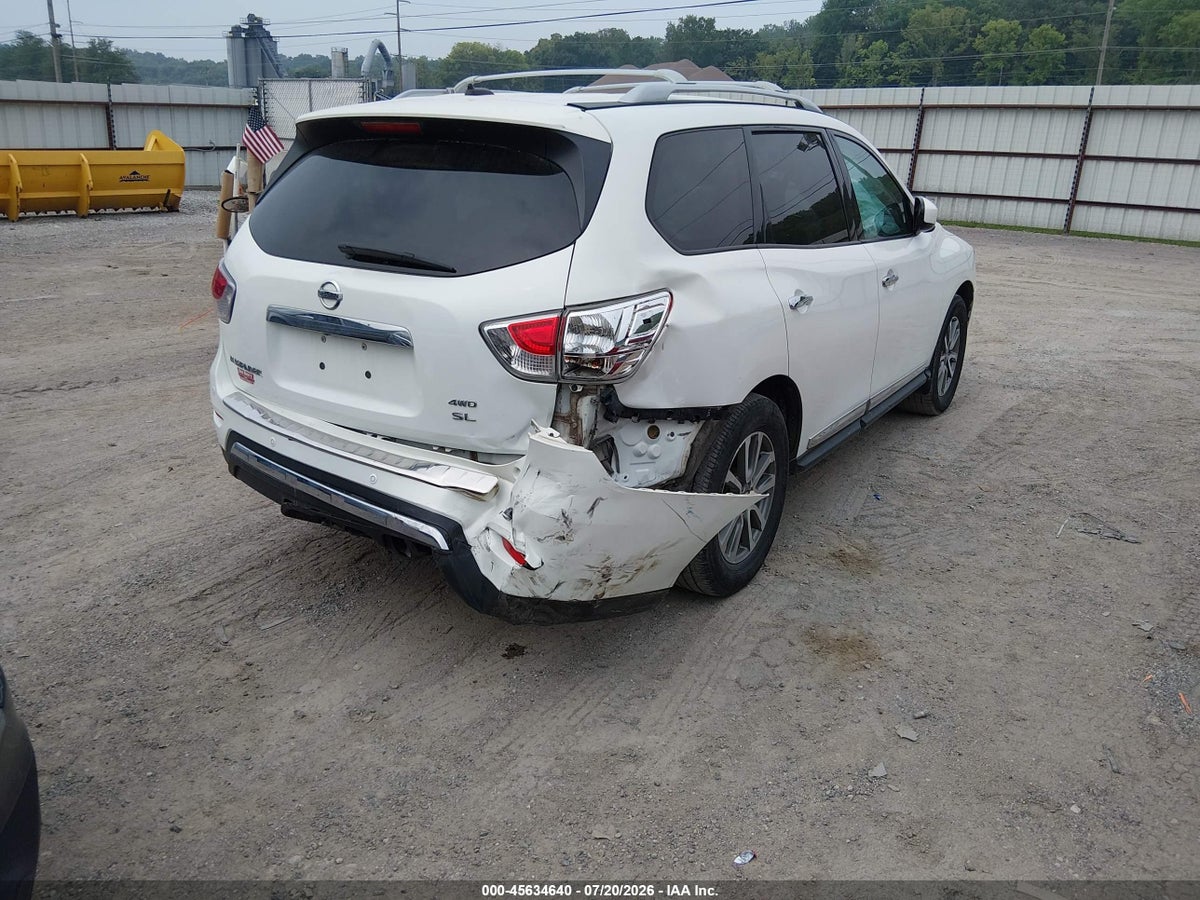 2014 NISSAN PATHFINDER SL — снимка 4