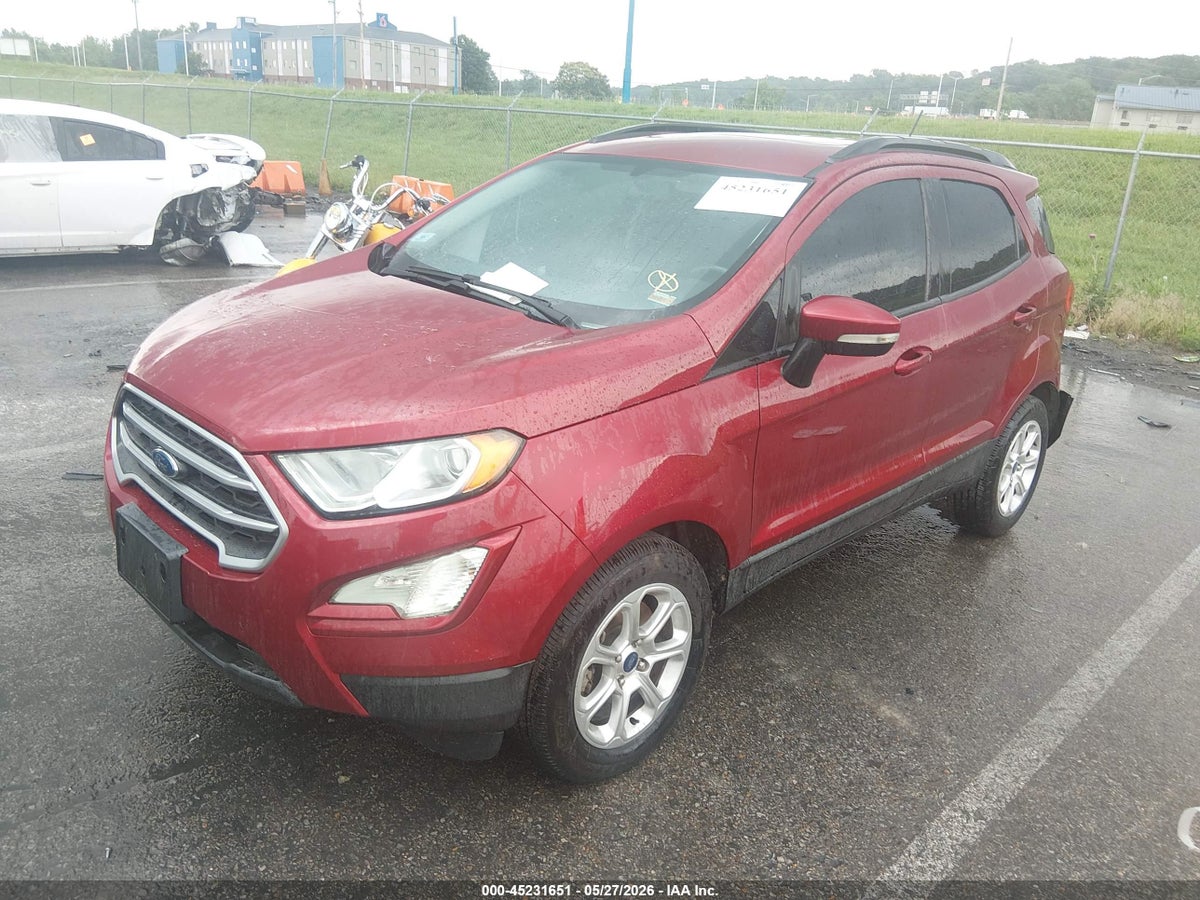 2020 FORD ECOSPORT SE — снимка 2