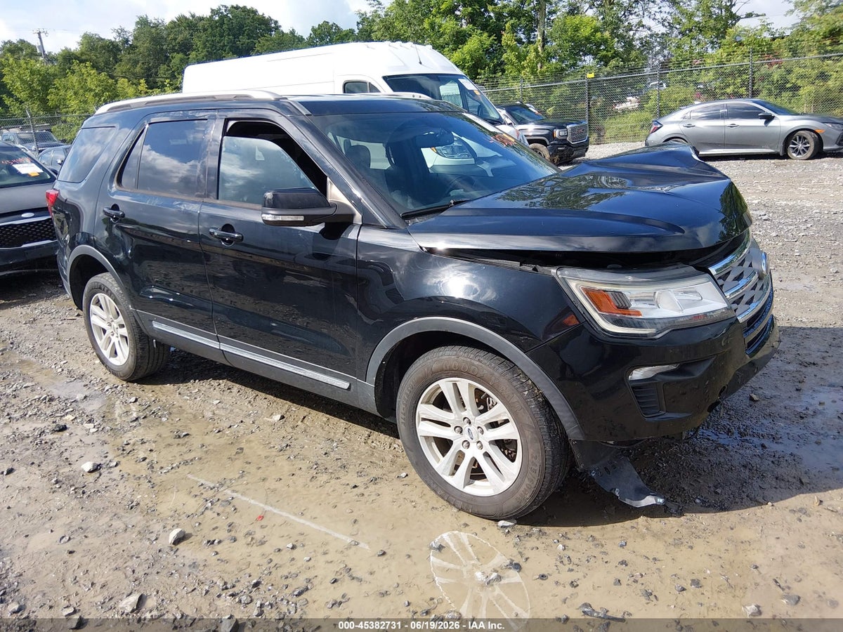 2018 FORD EXPLORER XLT