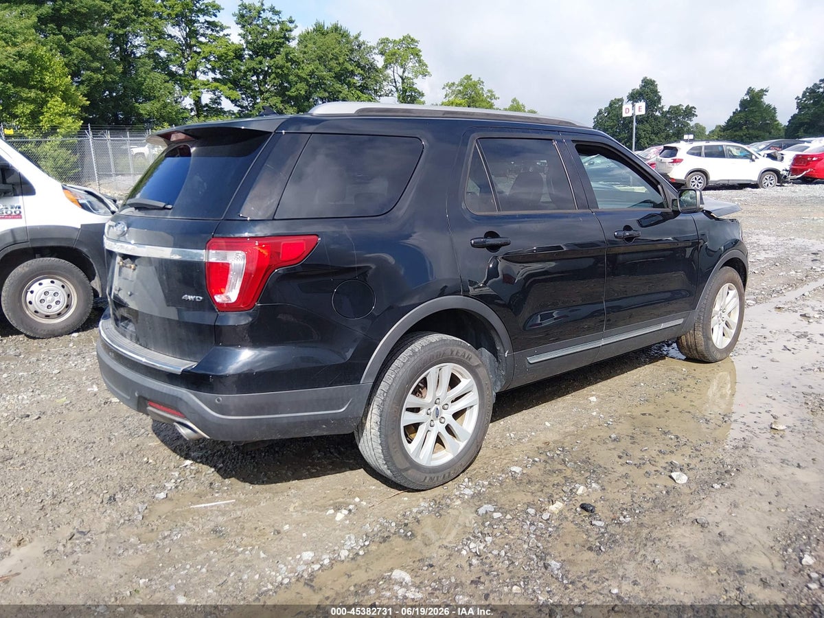 2018 FORD EXPLORER XLT — снимка 4