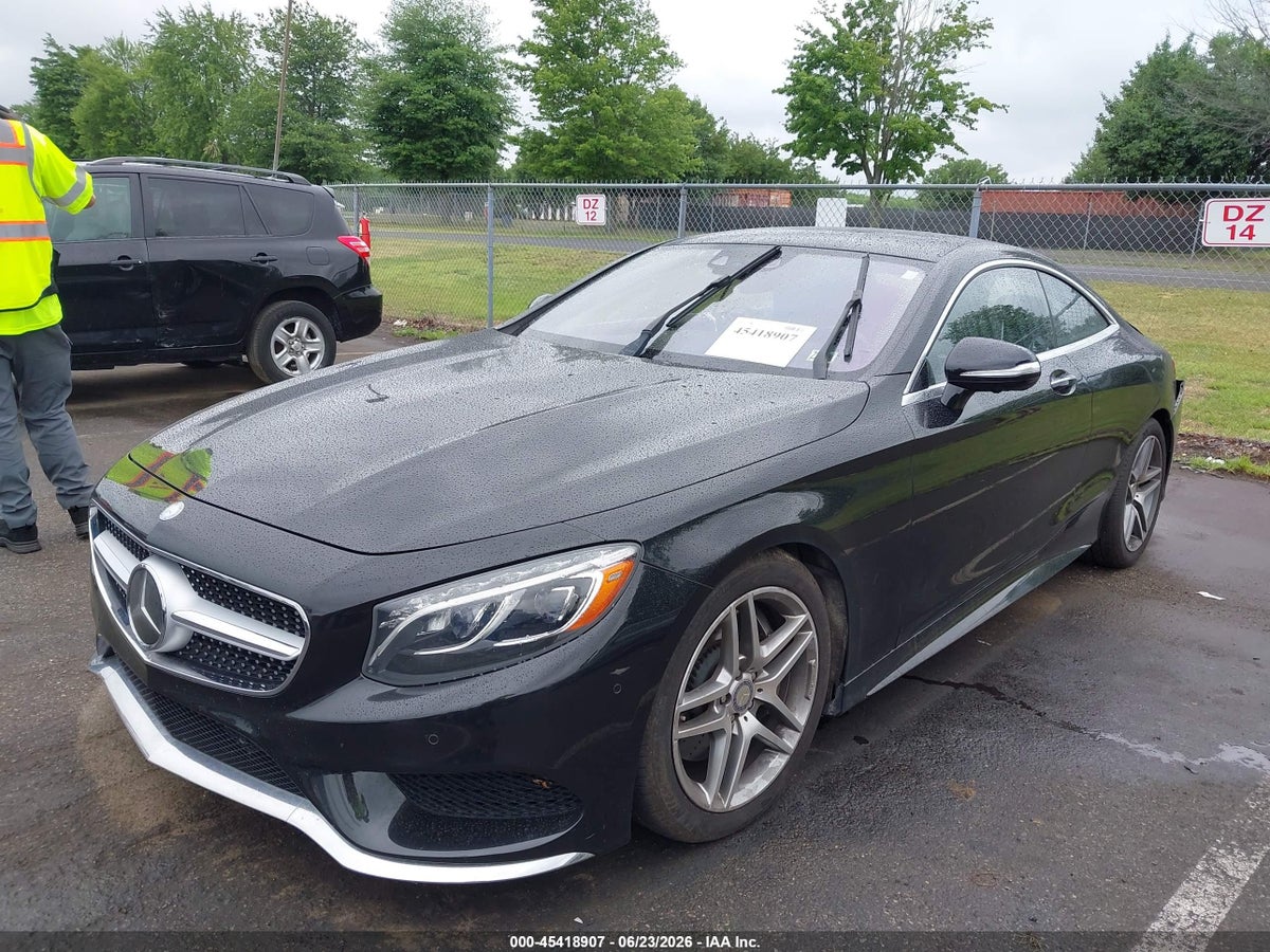 2015 MERCEDES-BENZ S 550 4MATIC — снимка 2