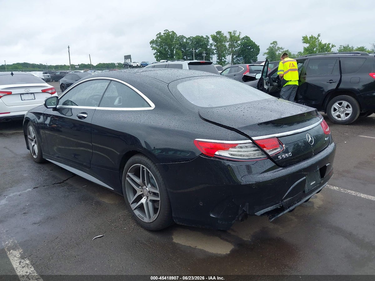 2015 MERCEDES-BENZ S 550 4MATIC — снимка 3