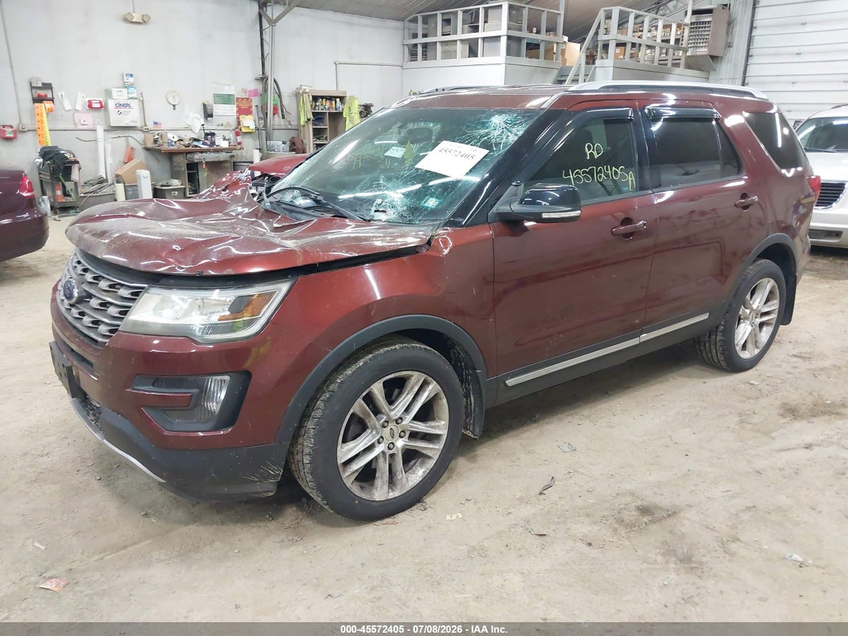 2016 FORD EXPLORER XLT — снимка 2