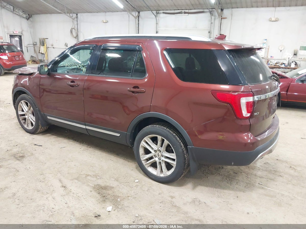 2016 FORD EXPLORER XLT — снимка 3