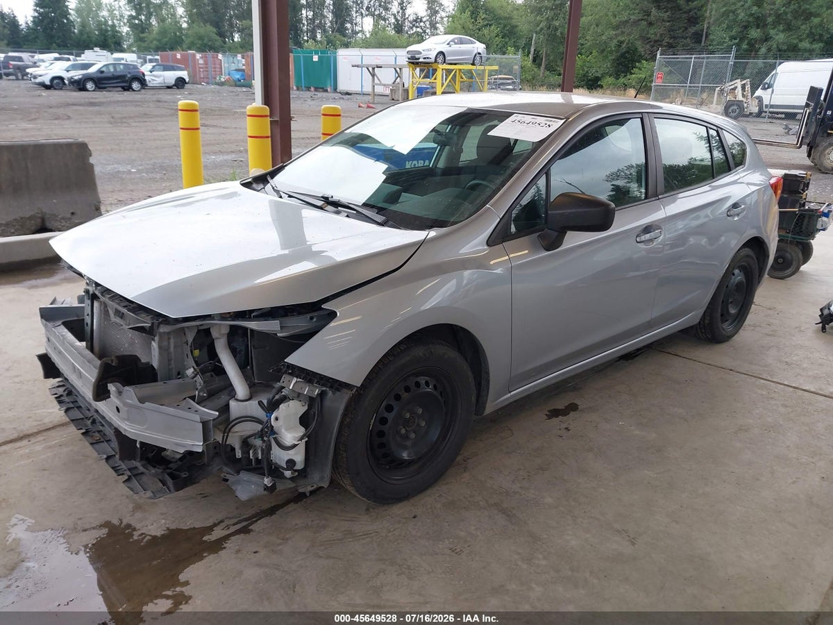 2018 SUBARU IMPREZA 2.0I — снимка 2