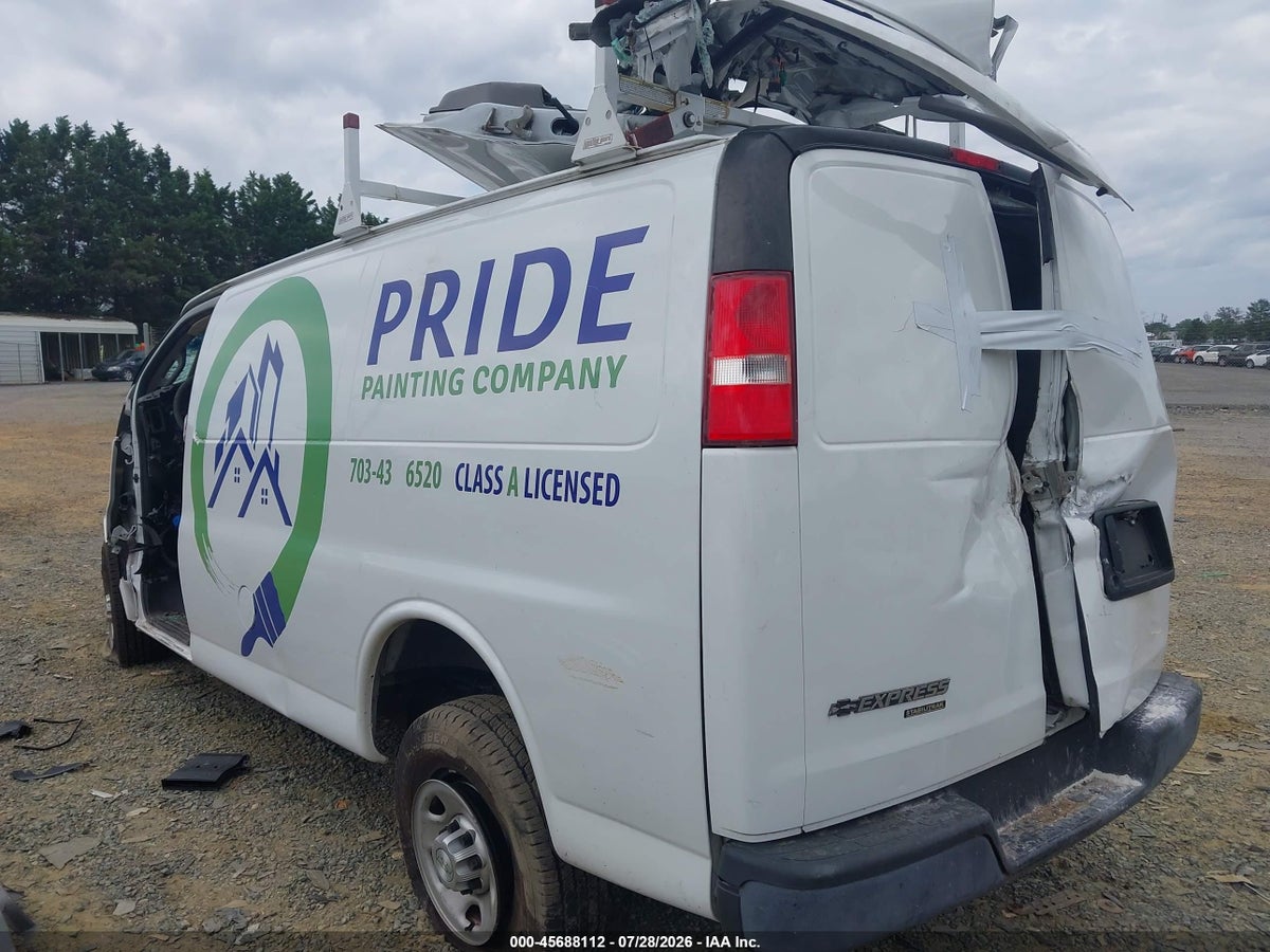 2017 CHEVROLET EXPRESS 2500 WORK VAN — снимка 3