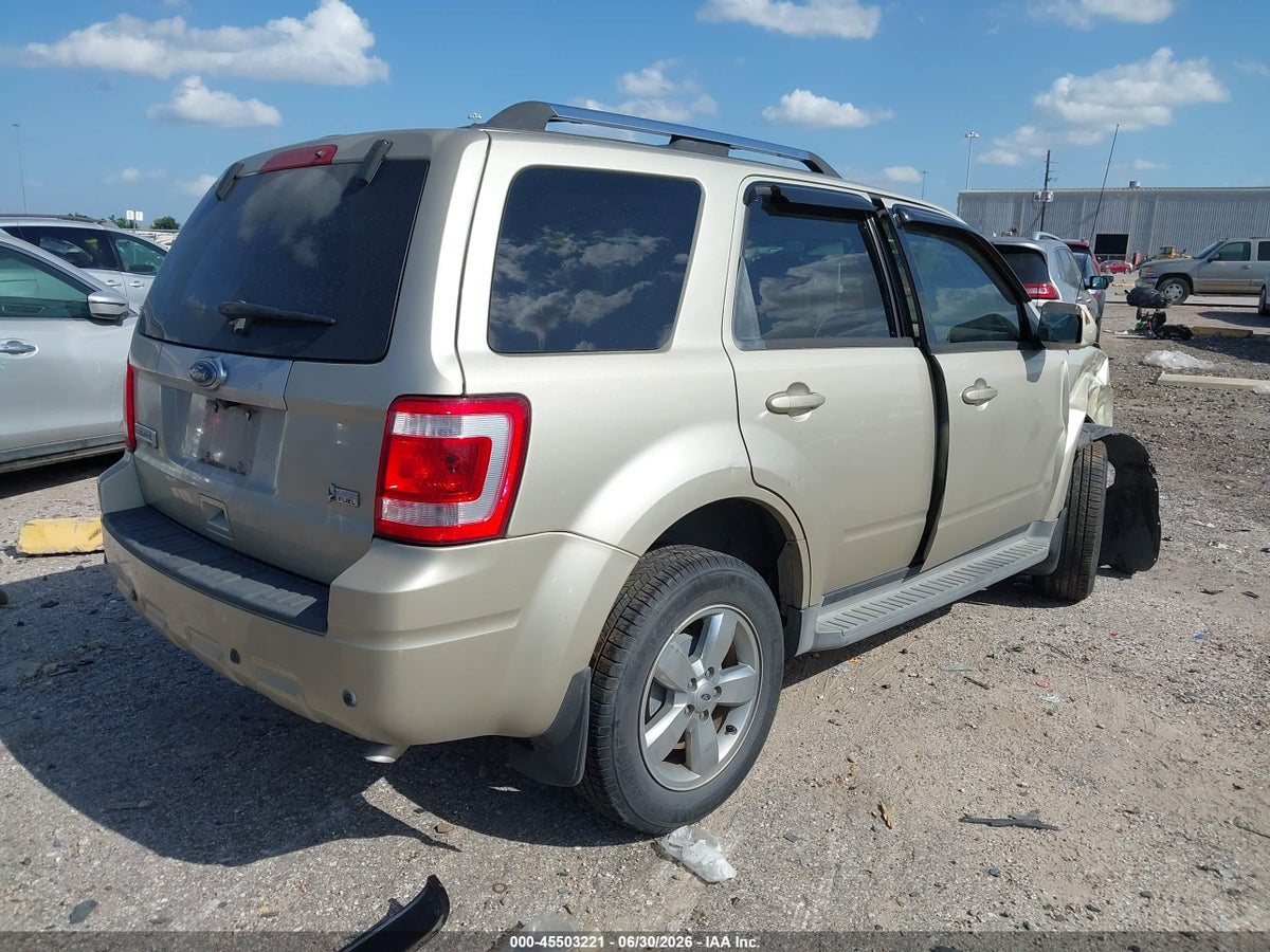 2011 FORD ESCAPE LIMITED — снимка 4