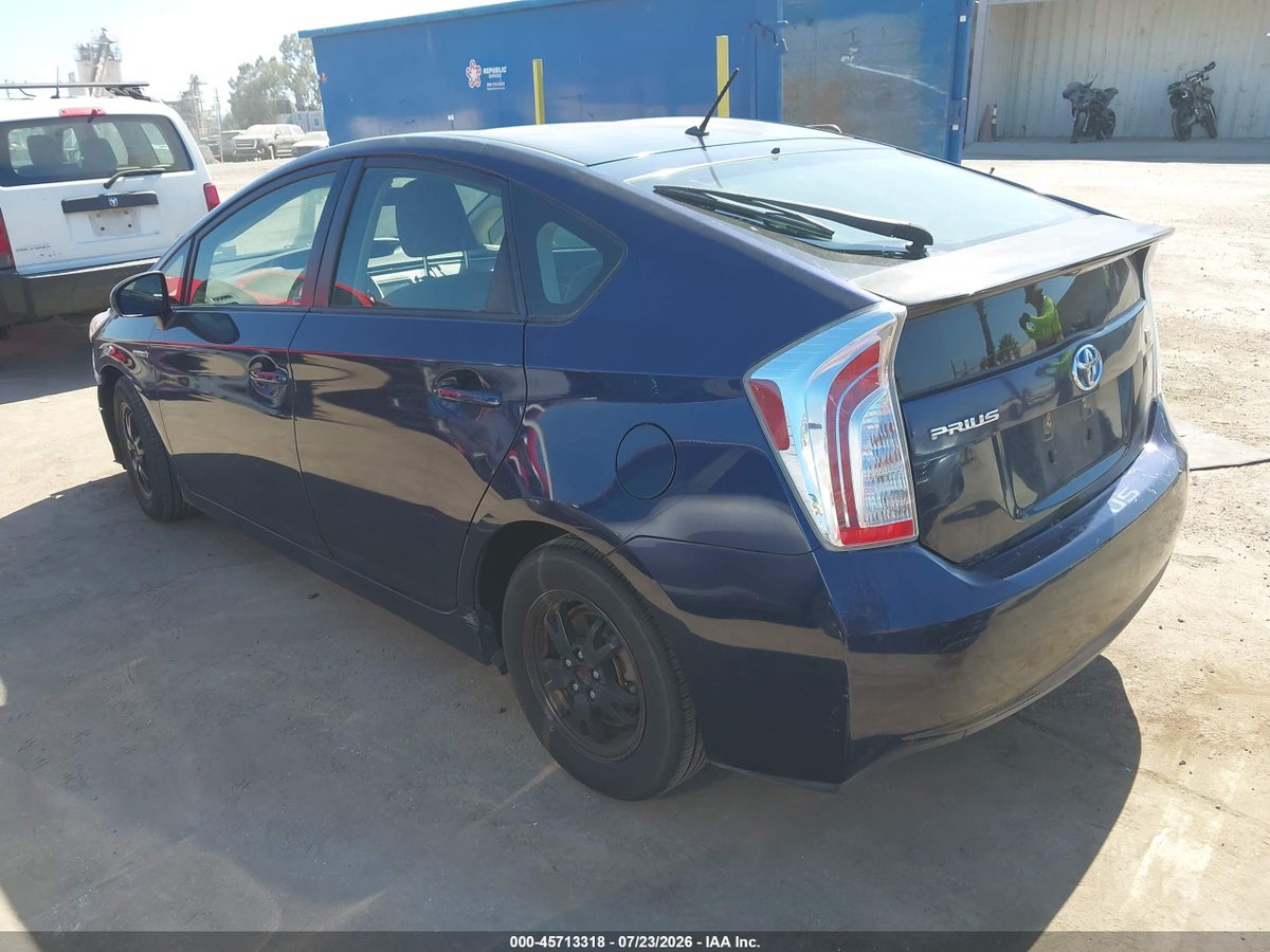 2012 TOYOTA PRIUS TWO — снимка 3