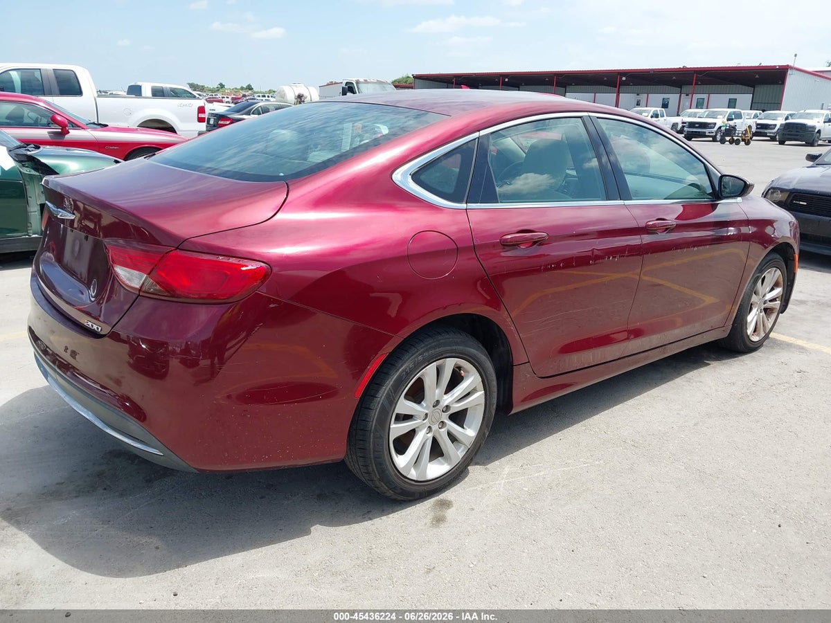 2015 CHRYSLER 200 LIMITED — снимка 4