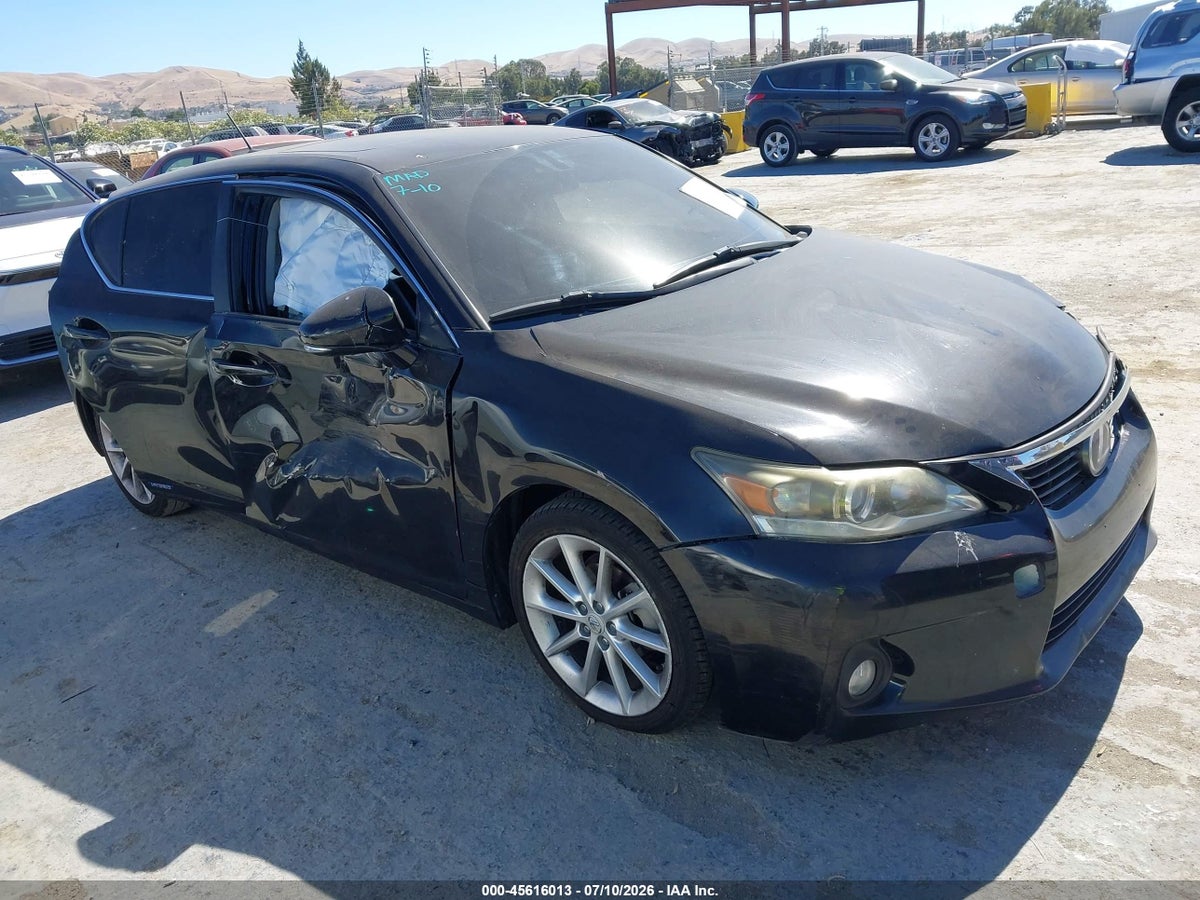 2012 LEXUS CT 200H PREMIUM