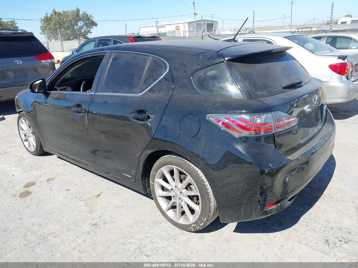 2012 LEXUS CT 200H PREMIUM — снимка 3