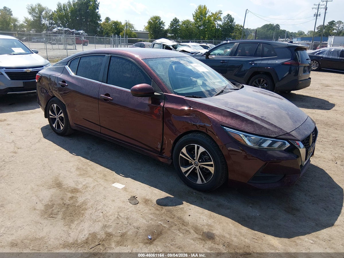 2022 NISSAN SENTRA SV XTRONIC CVT