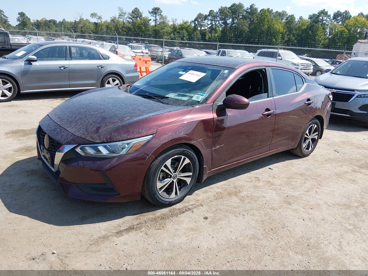 2022 NISSAN SENTRA SV XTRONIC CVT — снимка 2