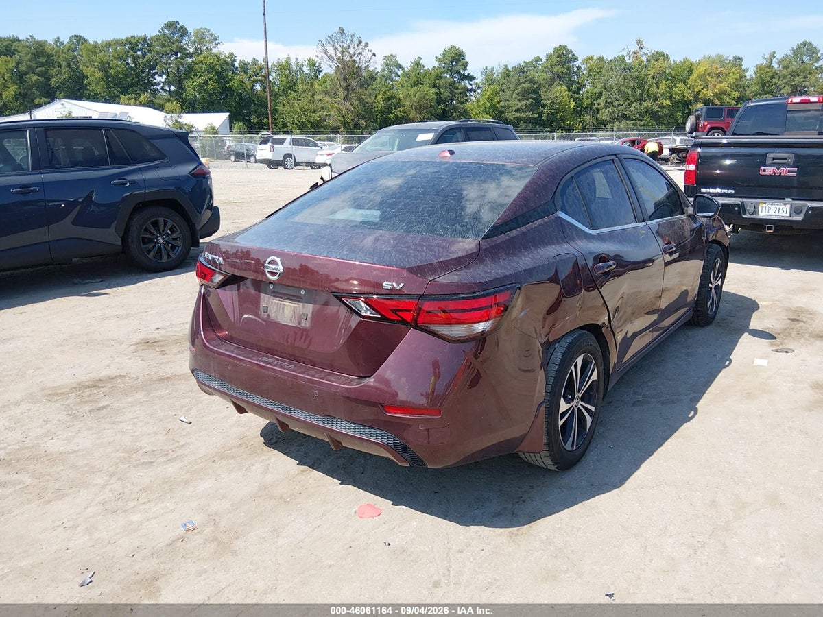 2022 NISSAN SENTRA SV XTRONIC CVT — снимка 4