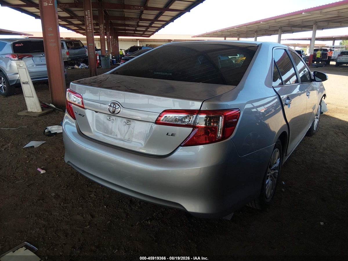 2014 TOYOTA CAMRY LE — снимка 4