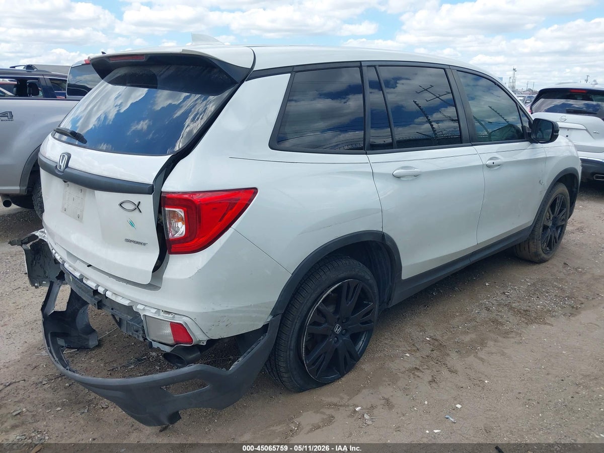 2021 HONDA PASSPORT 2WD SPORT — снимка 4