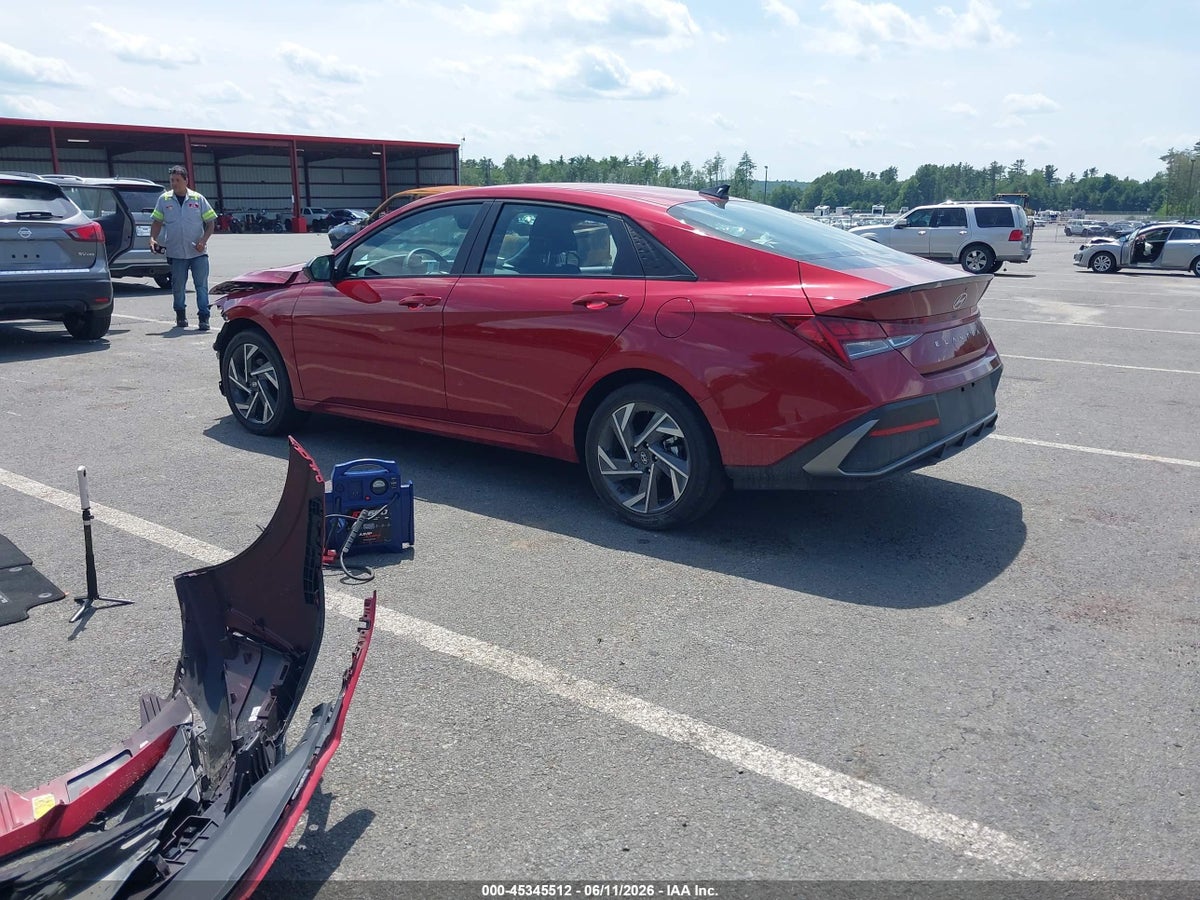 2025 HYUNDAI ELANTRA HYBRID SEL SPORT — снимка 3