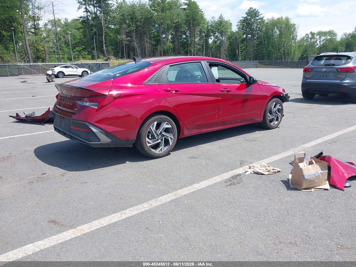 2025 HYUNDAI ELANTRA HYBRID SEL SPORT — снимка 4