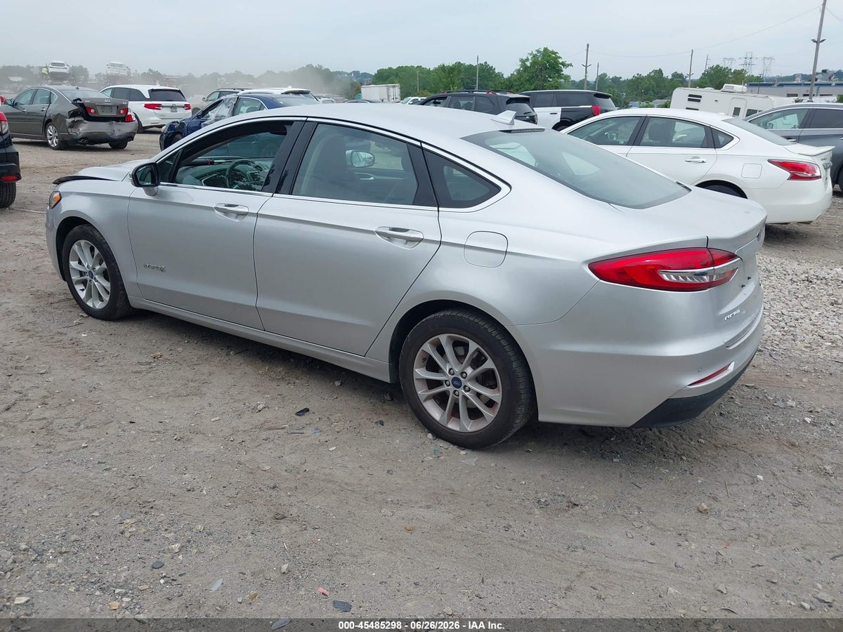2019 FORD FUSION HYBRID SEL — снимка 3