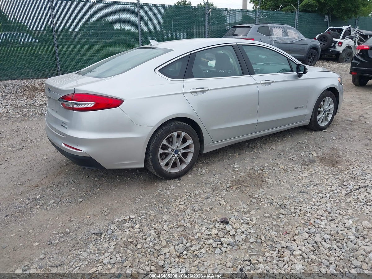 2019 FORD FUSION HYBRID SEL — снимка 4