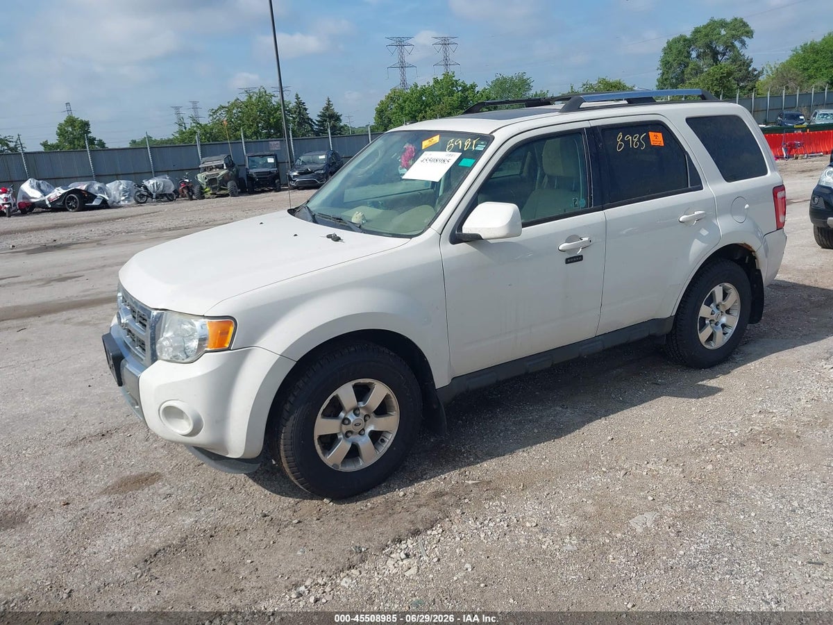 2011 FORD ESCAPE LIMITED — снимка 2