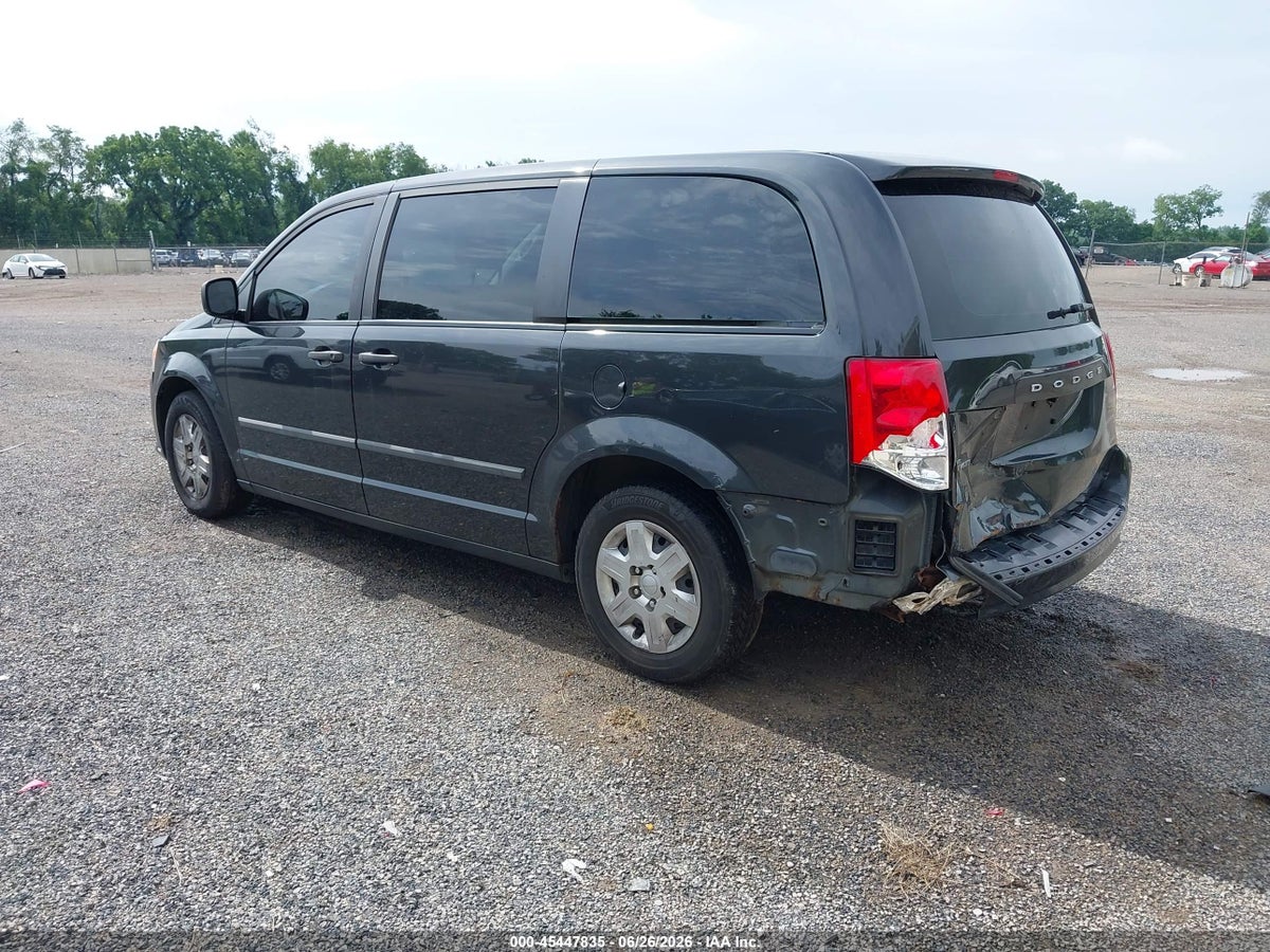 2012 DODGE GRAND CARAVAN SE/AVP — снимка 3