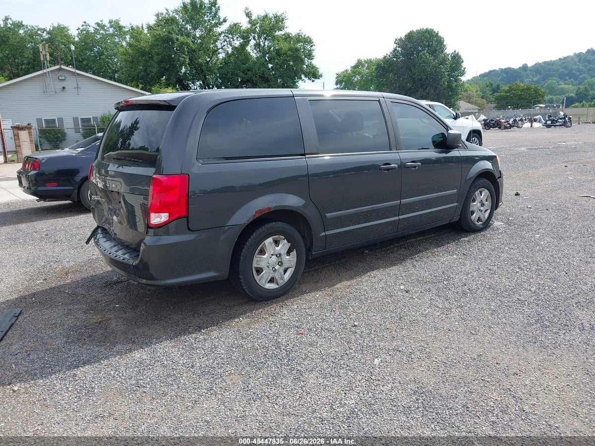 2012 DODGE GRAND CARAVAN SE/AVP — снимка 4