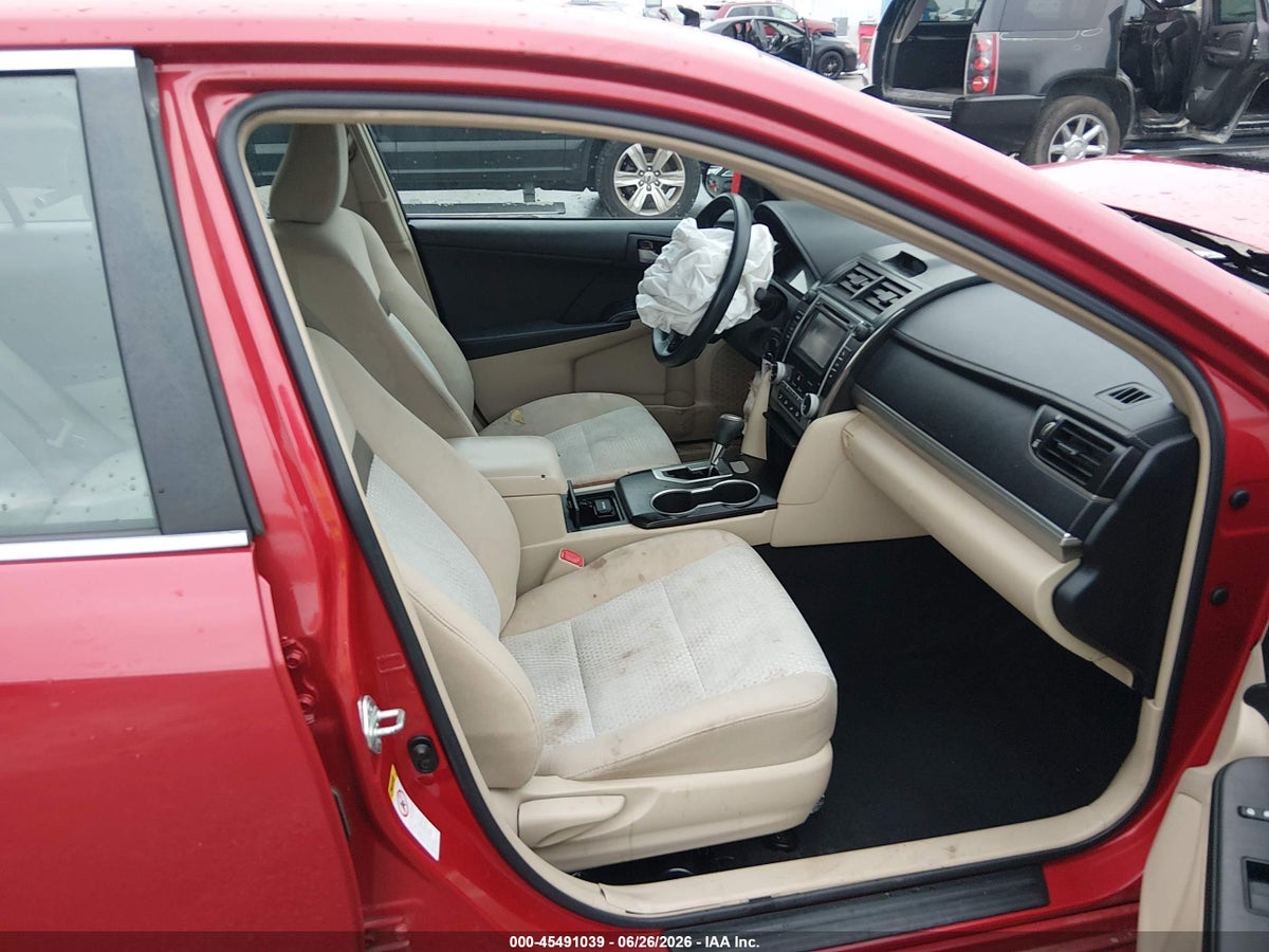 2012 TOYOTA CAMRY LE — снимка 5
