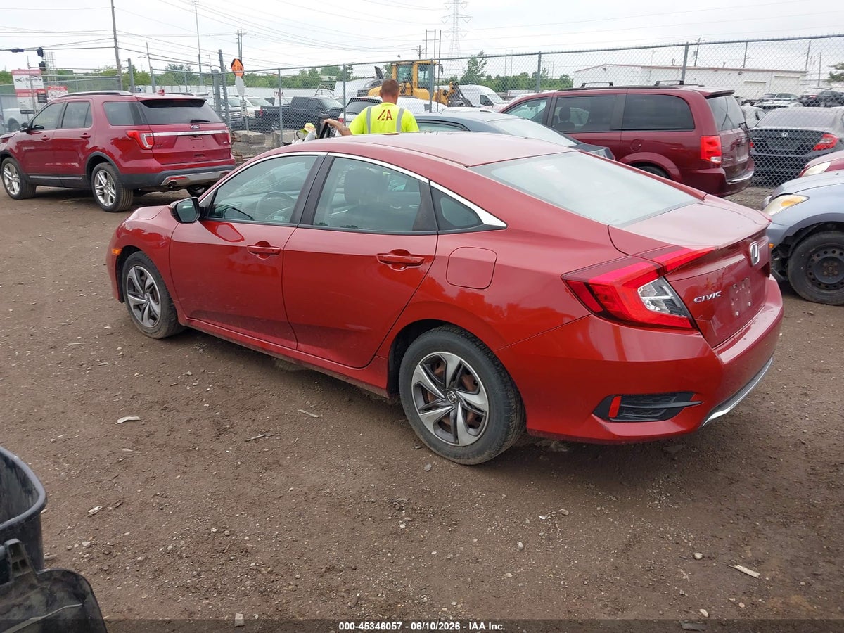 2019 HONDA CIVIC LX — снимка 3