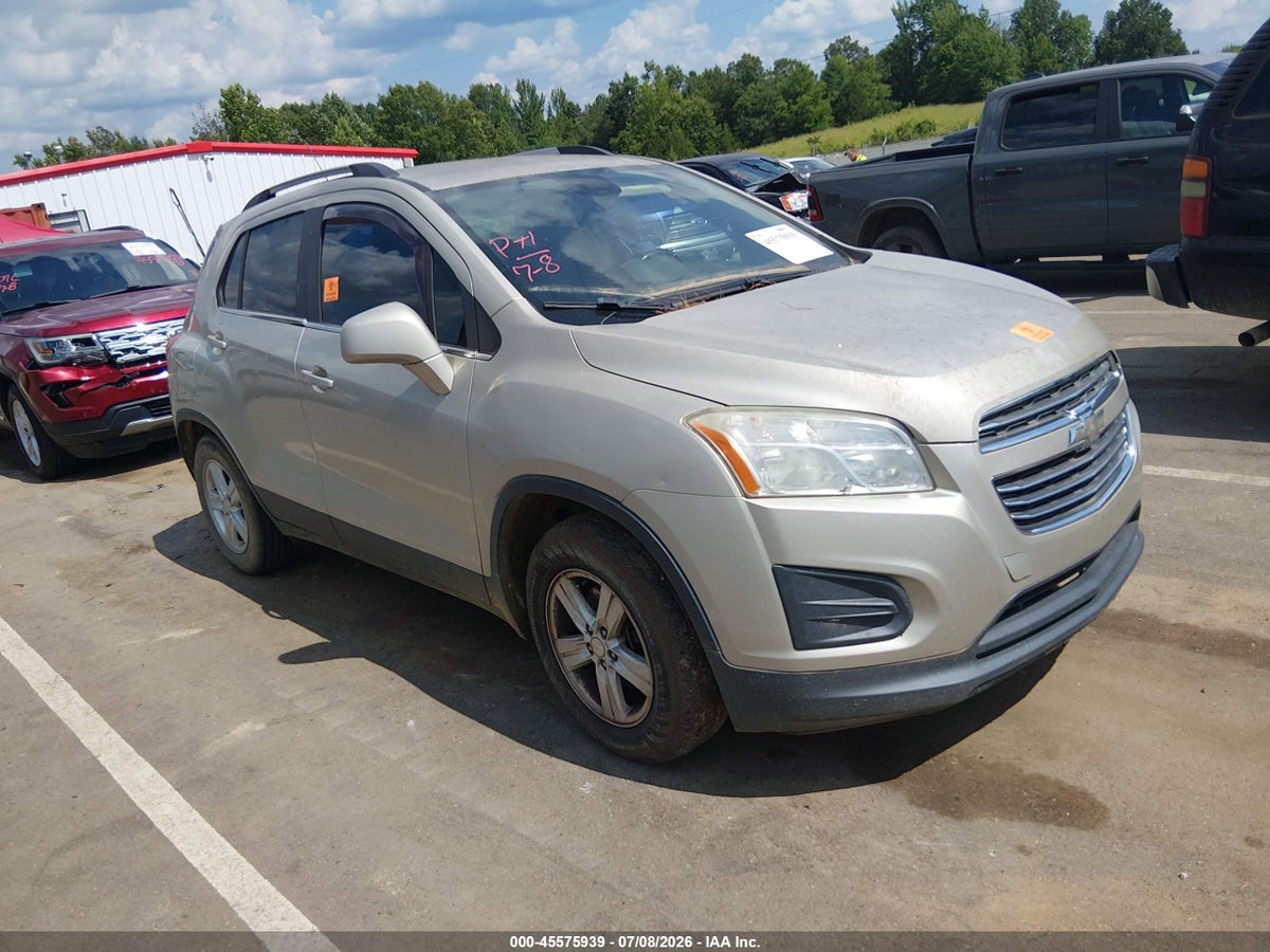 2016 CHEVROLET TRAX LT