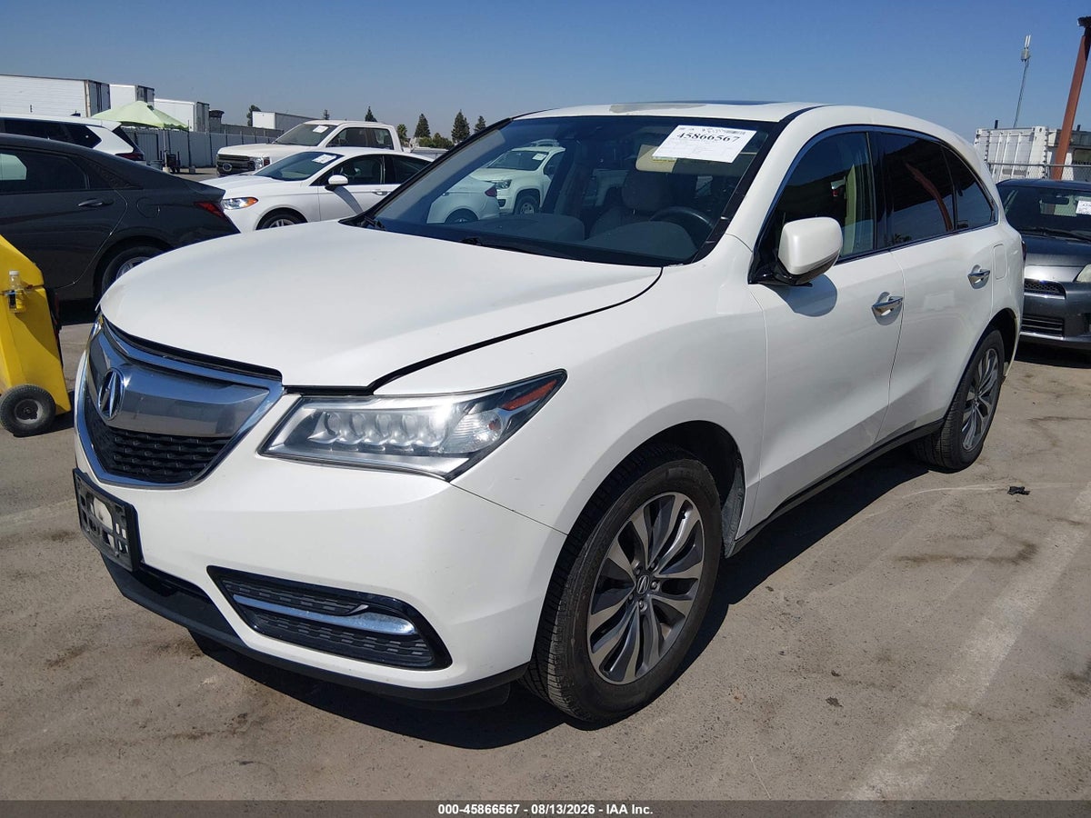 2015 ACURA MDX TECHNOLOGY PACKAGE — снимка 2