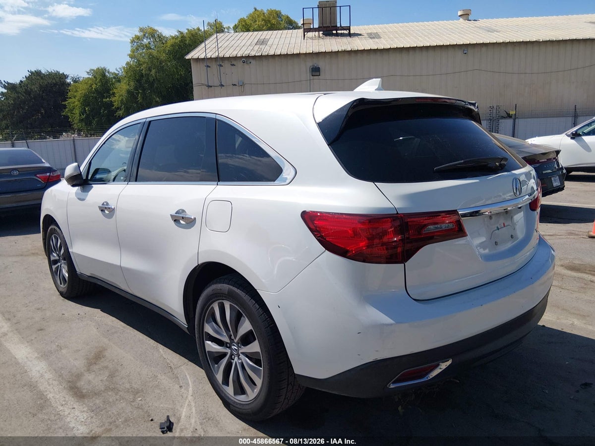 2015 ACURA MDX TECHNOLOGY PACKAGE — снимка 3