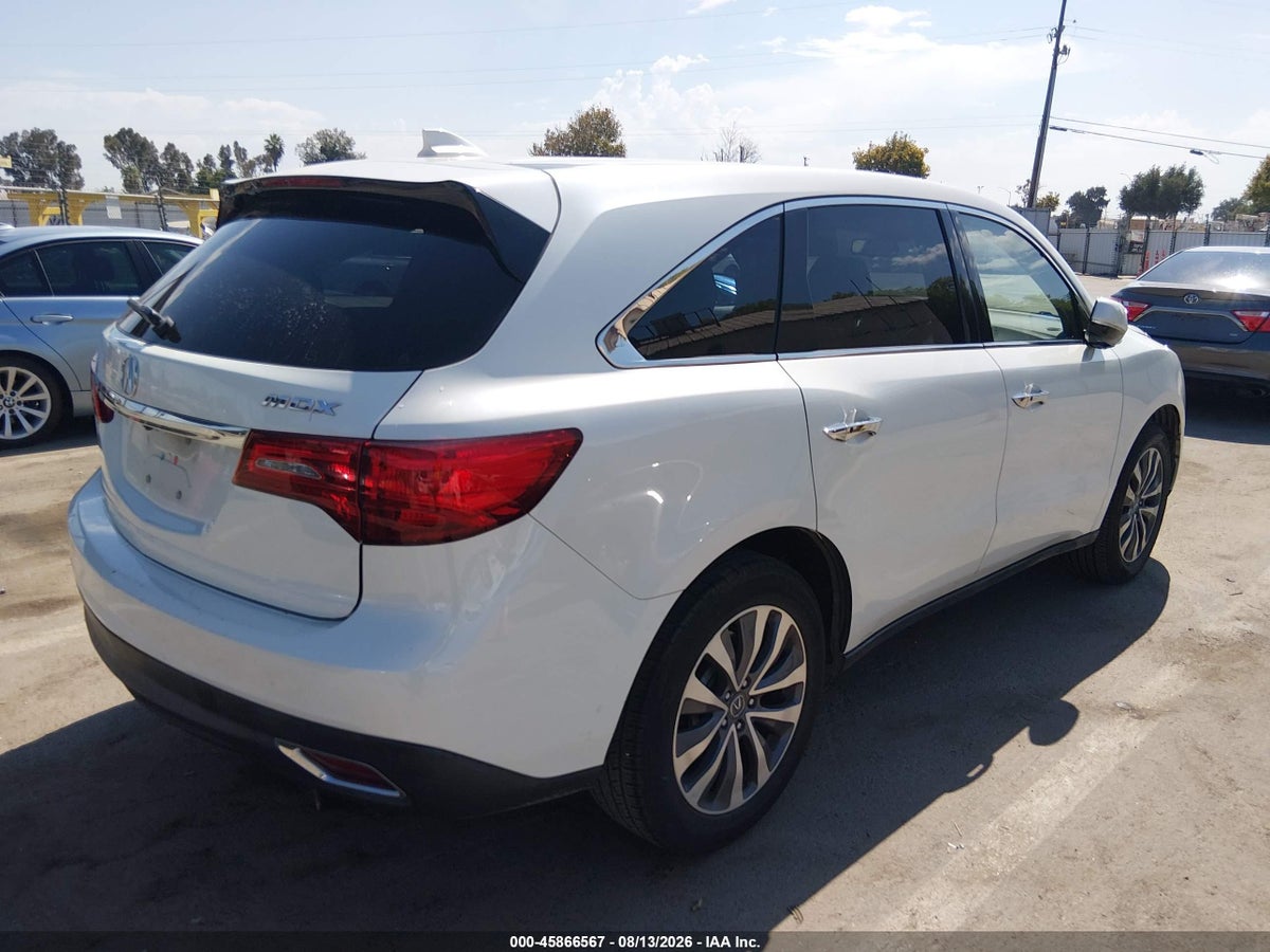 2015 ACURA MDX TECHNOLOGY PACKAGE — снимка 4