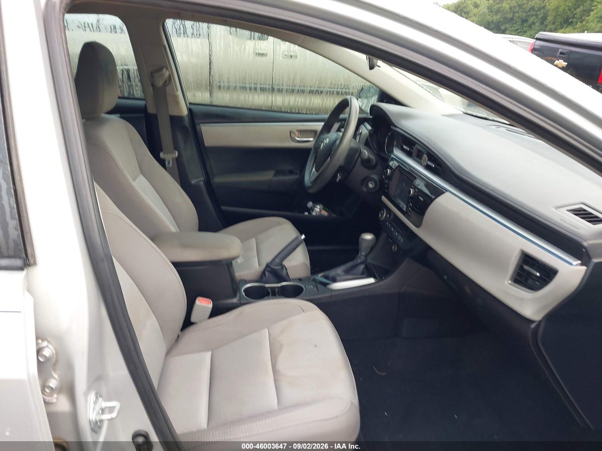 2016 TOYOTA COROLLA LE — снимка 5