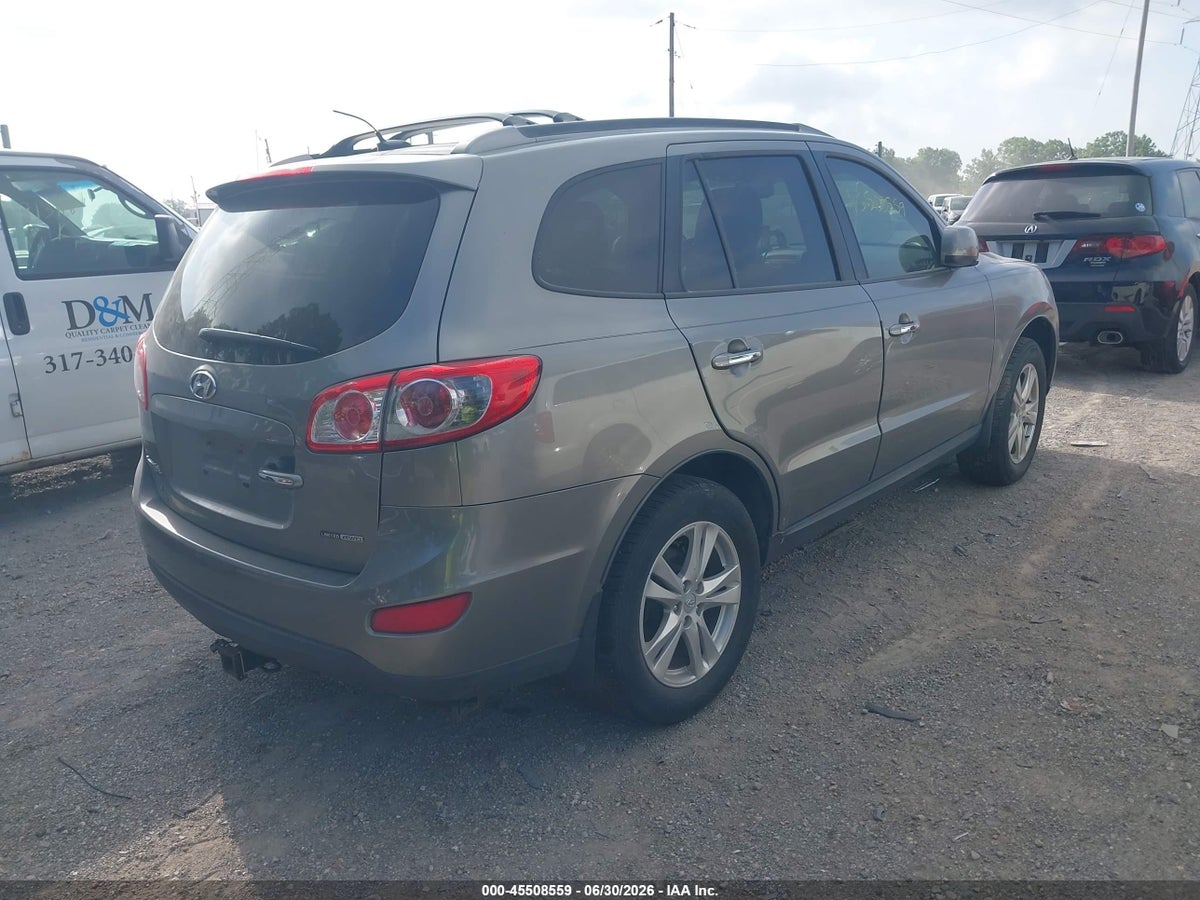 2012 HYUNDAI SANTA FE LIMITED V6 — снимка 4