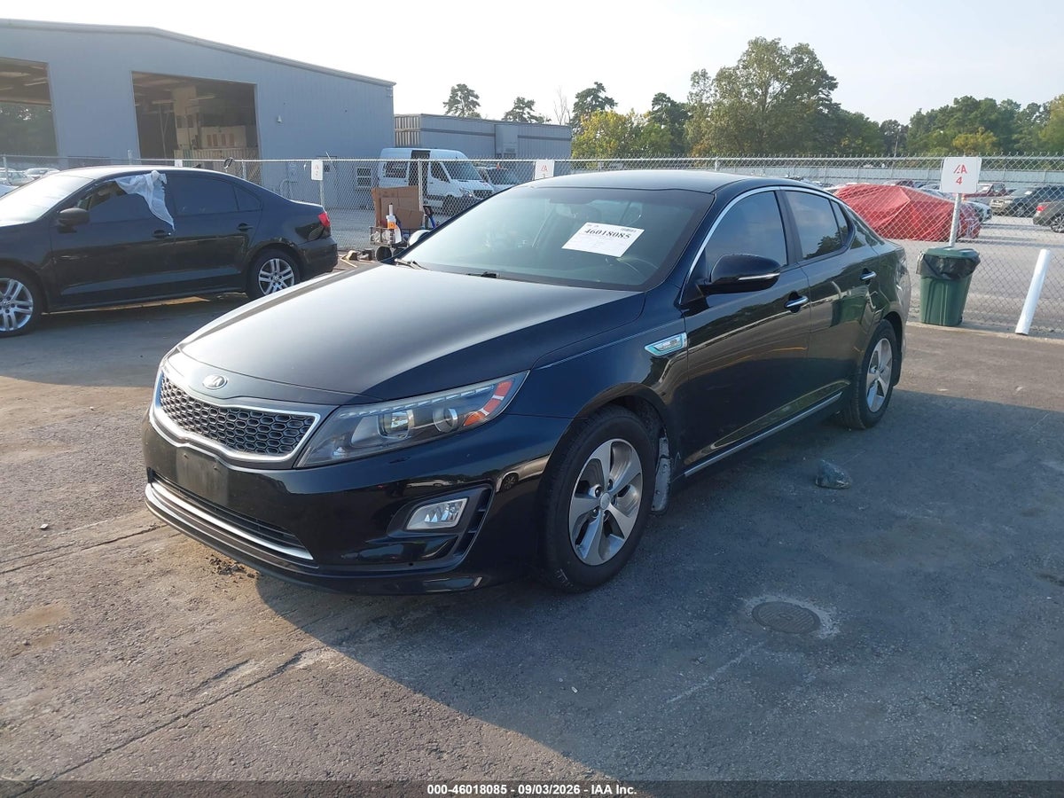 2014 KIA OPTIMA HYBRID LX — снимка 2