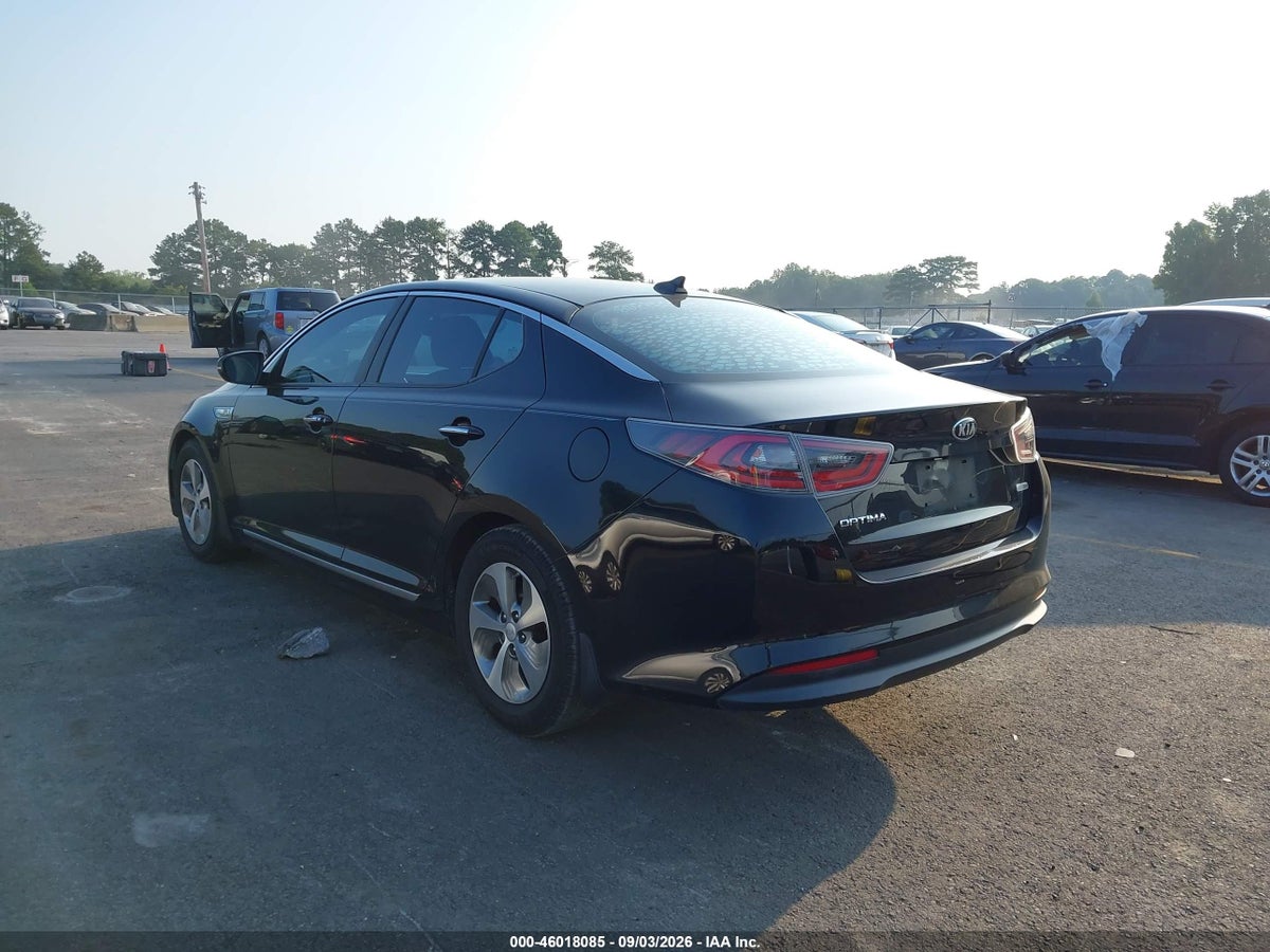 2014 KIA OPTIMA HYBRID LX — снимка 3