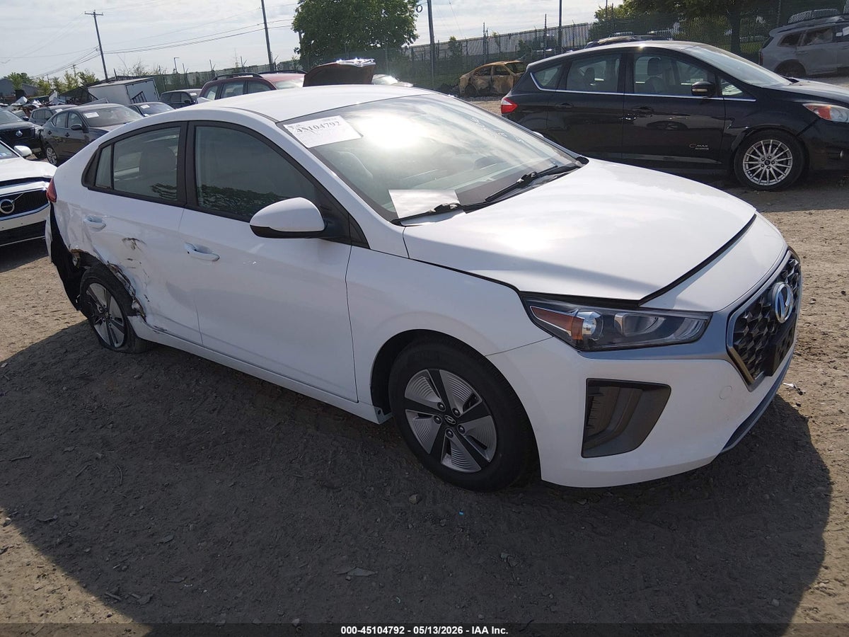 2021 HYUNDAI IONIQ HYBRID BLUE