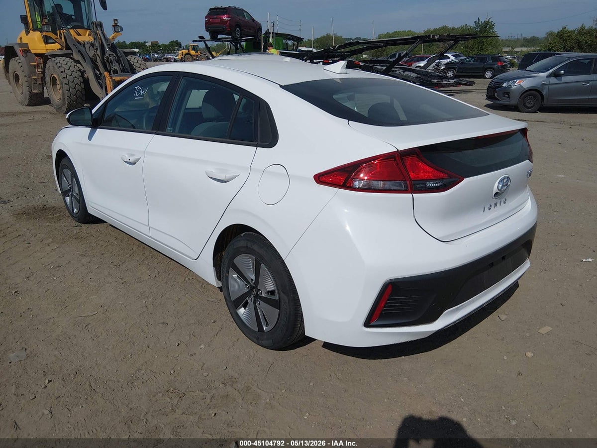 2021 HYUNDAI IONIQ HYBRID BLUE — снимка 3