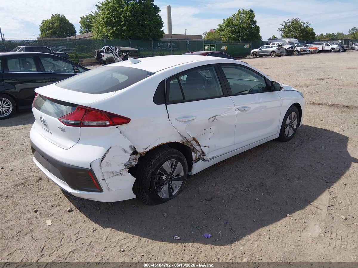 2021 HYUNDAI IONIQ HYBRID BLUE — снимка 4