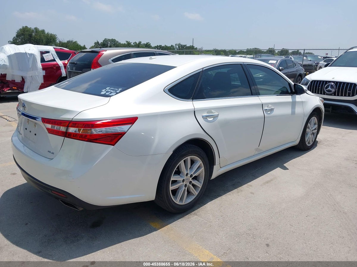 2015 TOYOTA AVALON XLE PREMIUM — снимка 4