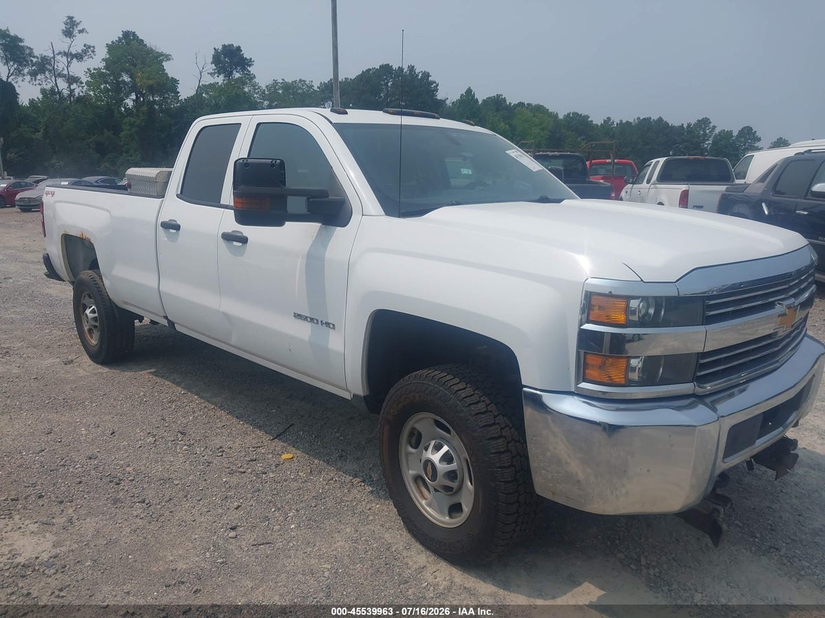 2016 CHEVROLET SILVERADO 2500HD WORK TRUCK