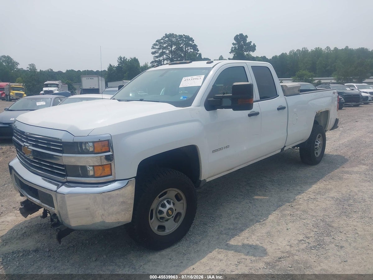 2016 CHEVROLET SILVERADO 2500HD WORK TRUCK — снимка 2