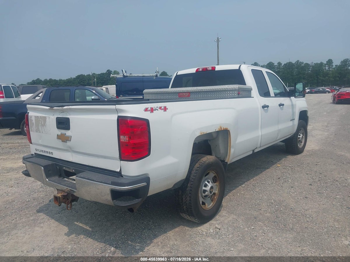 2016 CHEVROLET SILVERADO 2500HD WORK TRUCK — снимка 4